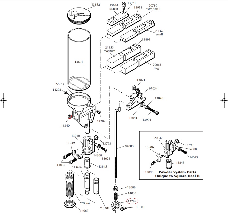 Dillon - BLUE FAILSAFE STRIP NUT