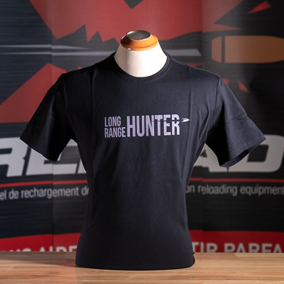 Long Range Hunter - T-Shirt - Black - Bullet (MEDIUM)