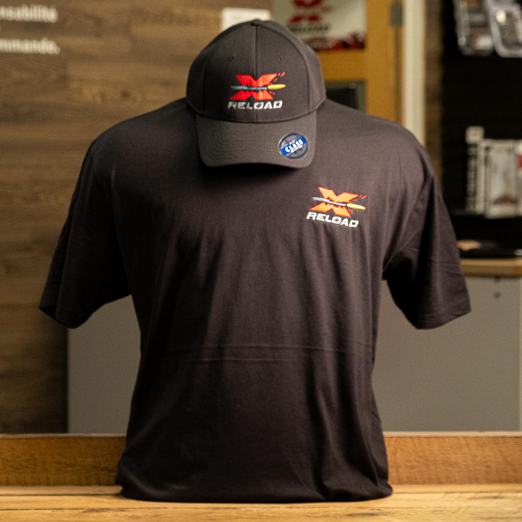 X-Reload - T-Shirt - Black - X-Reload logo (LG)