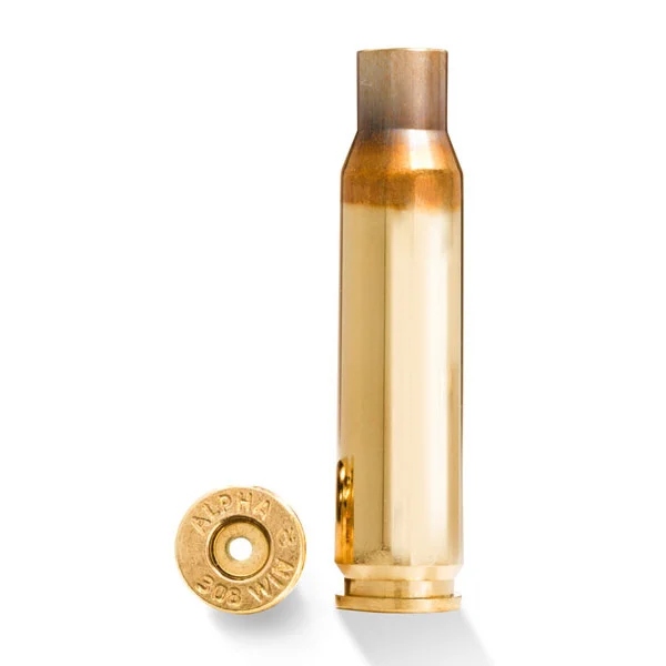 Alpha Brass - Brass - 308 Winchester SRP - 100/Box