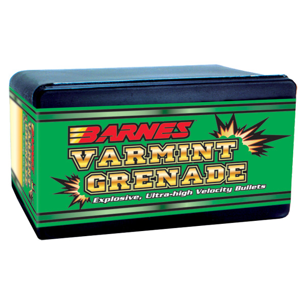 Barnes - Bullet - 20 Cal. (.204) 26 gr. Frangible Varmint-Grenade 250/Box