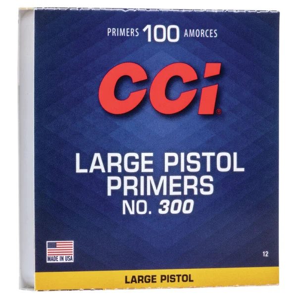 CCI - Primer - 300 - Large Pistol 100/Box