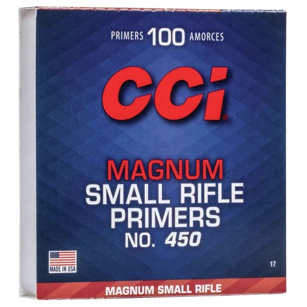 CCI - Primer - 450 - Small Rifle Magnum 100/Box