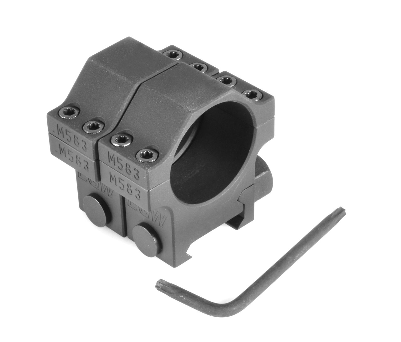 EGW - HD 30mm Tactical Aluminium Rings .990" Medium