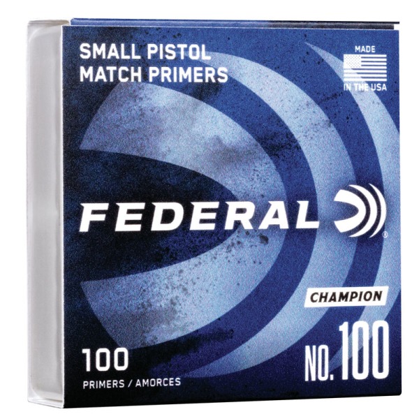 Federal - Primer - 100 Small Pistol 100/Box