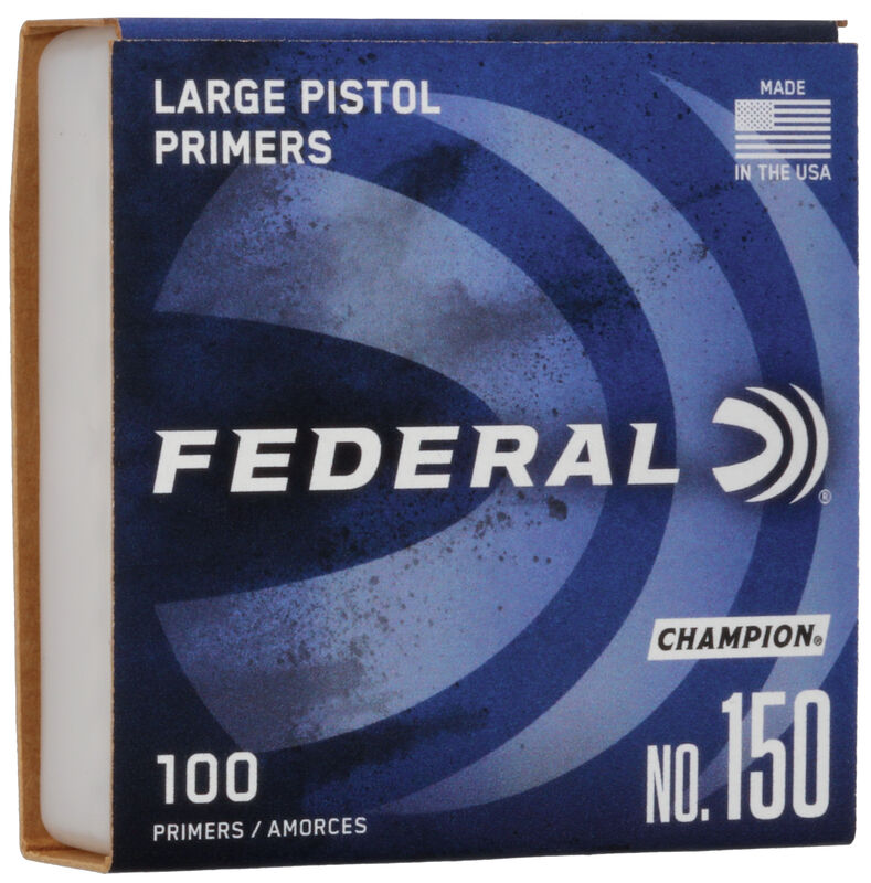 Federal - Primer - 150 Large Pistol 100/Box