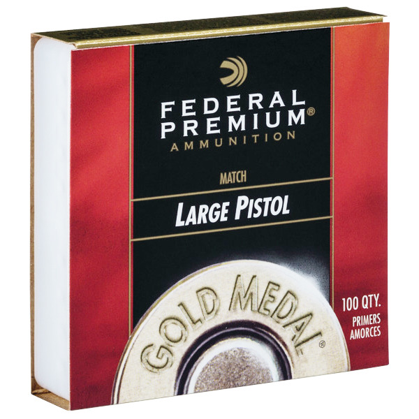 Federal - Primer - 150M Large Pistol Match 100/Box