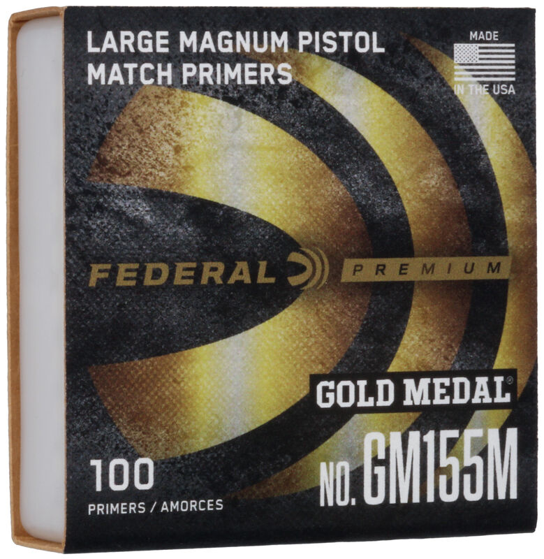 Federal - Primer - 155M Large Pistol Magnum Match 100/Box
