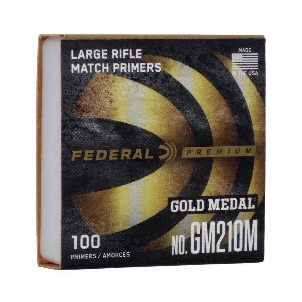 Federal - Primer - 210 Large Rifle Match 100/Box