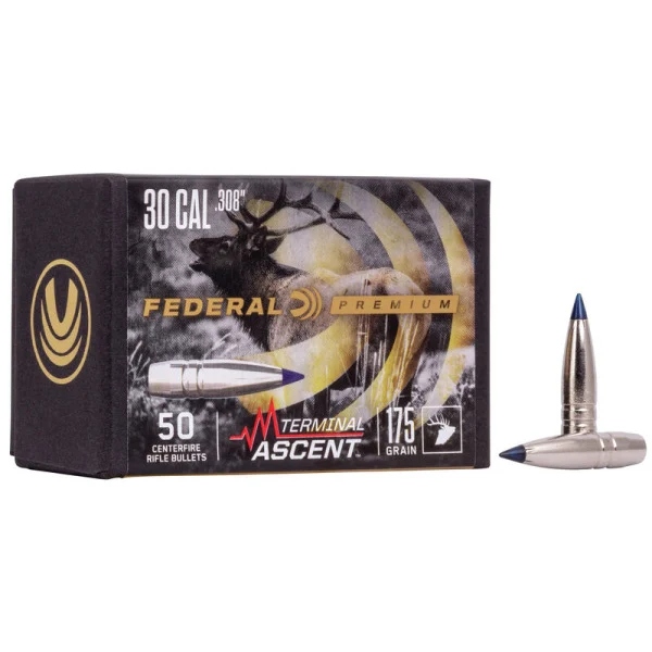 Federal - Bullet - 30 Cal. (.308) 175 gr. Terminal Ascent 50/Box