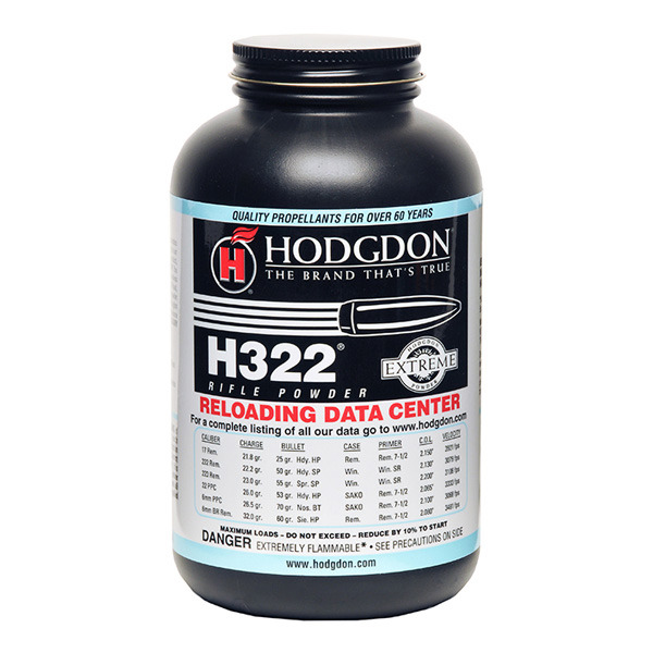 Hodgdon - Powder - H322 1LB 