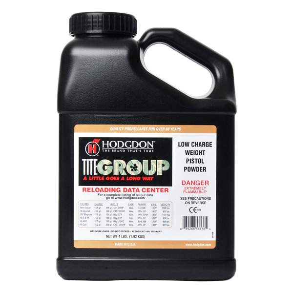Hodgdon - Powder - Titegroup 4 lbs
