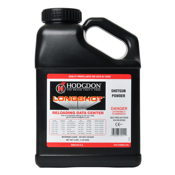 Hodgdon - Powder - Long Shot - 4 Pound