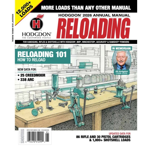 Hodgdon - Book - Reloading Annual Magazine (2026)