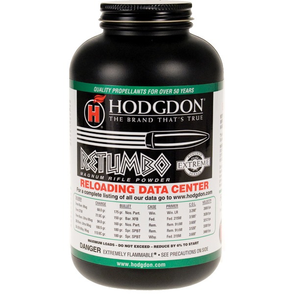 Hodgdon - Powder - Retumbo 1lbs