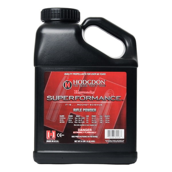 Hodgdon - Powder - Superformance - 8 Pounds