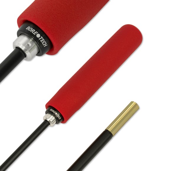 Bore Tech - Cleaning Rod - Bore Stix 7mm / 30 / 8mm Cal 44" Lenght - 8/32 Female Thread (Red Round Handle)