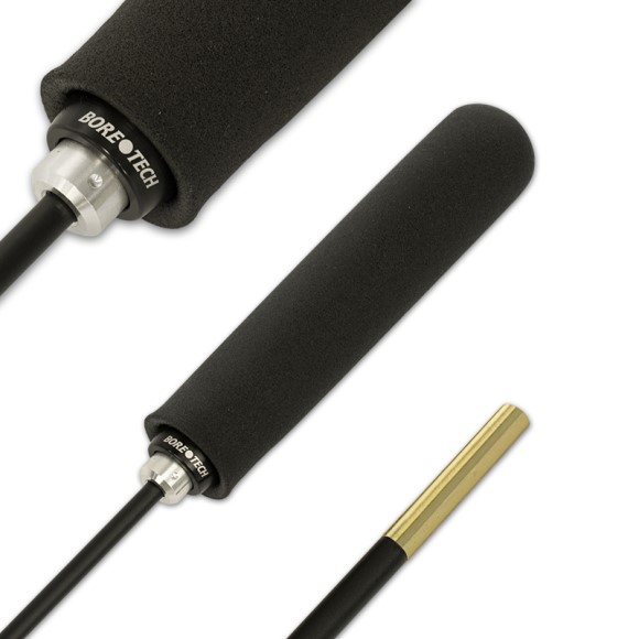 Bore Tech - Cleaning Rod - Bore Stix 22 Cal Centerfire 44" Lenght - 8/32 Female Thread (Black Round Handle)