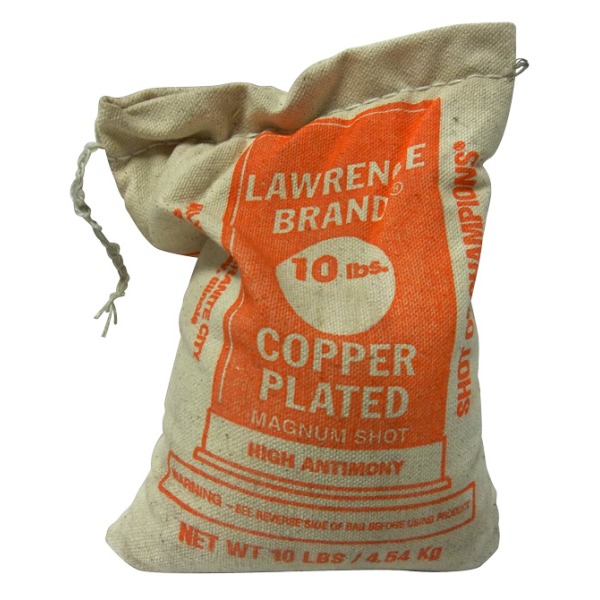 Lawrence - Shot - Copper Shot  #6 - 10 lbs per Bag