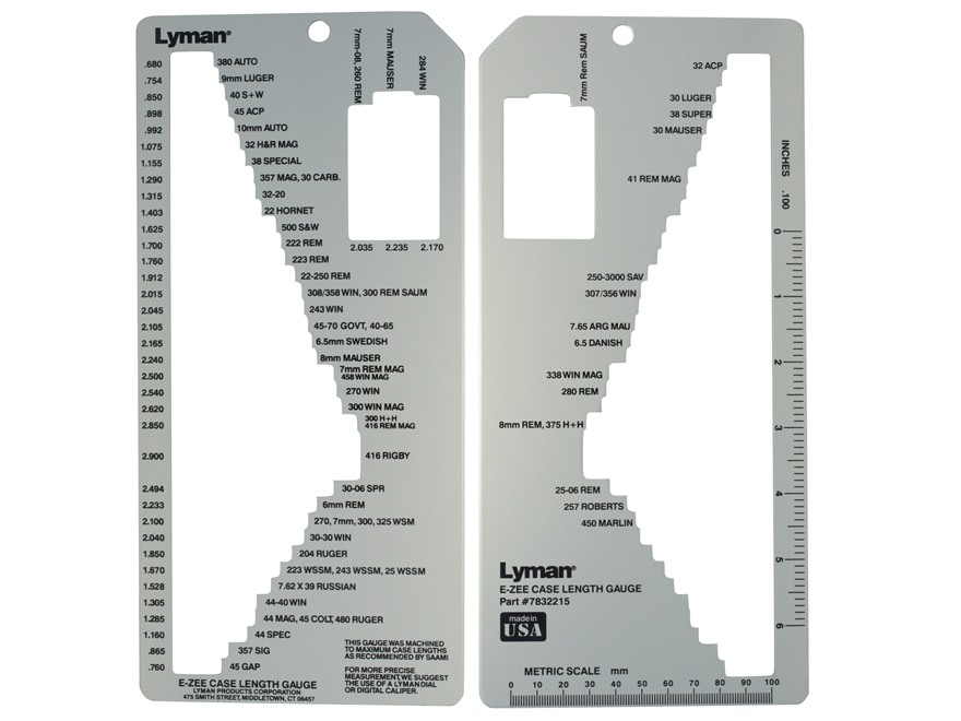 Lyman - E-ZEE Case Gauge