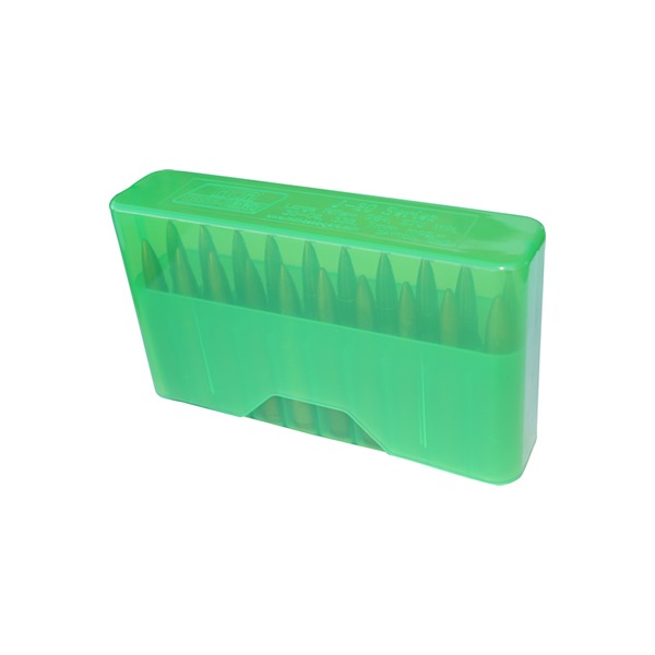 MTM - Rifle Slip Top 20rd 300 WSM / Clear - Green