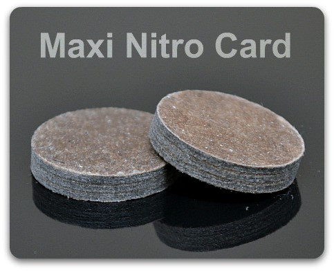 Ballistic Products - Maxi Nitro Card - 12 gauge .125/.740-Dia. 500/Bag