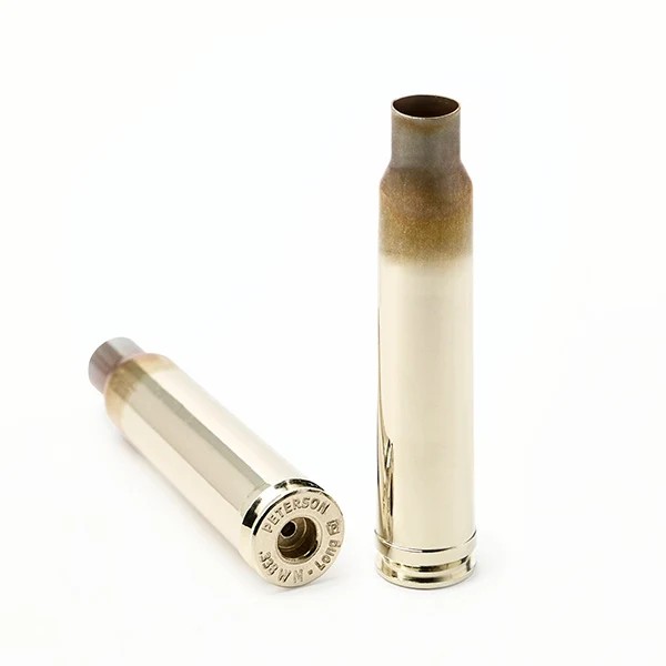 Peterson - Brass - 338 Winchester Mag Long Unprimed - 50/Box