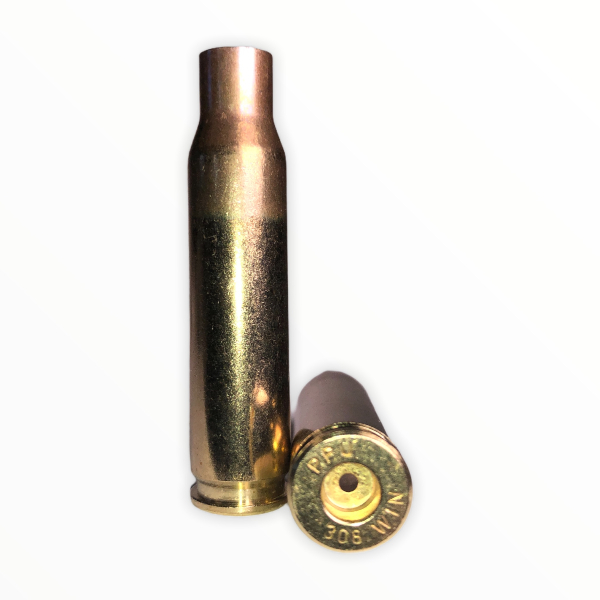 PRVI Partizan - Brass - 308 Winchester Unprimed 50/Bag