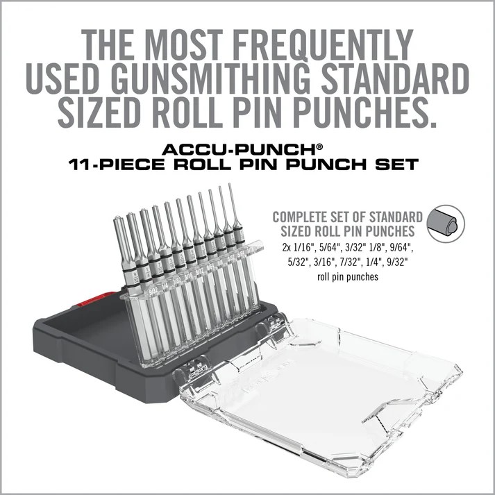 Real Avid - Accu-Punch 11-Piece Roll Pin Punch Set