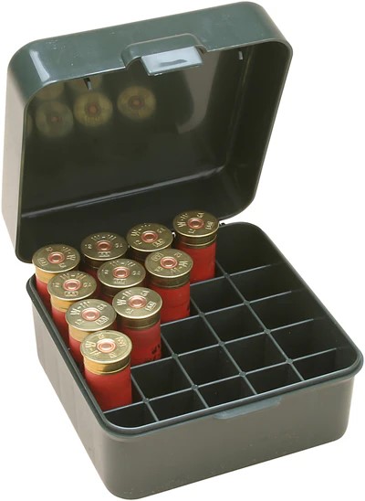 MTM - Shotshell Box 25 Round Flip-Top 12 or 20 Gauge up to 3"