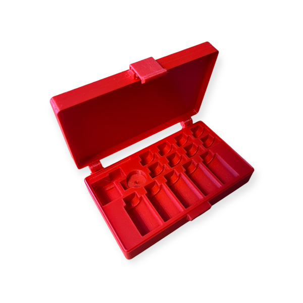 X-Reload - Hornady Headspace and Bullet Comparator Storage Box with Hinges