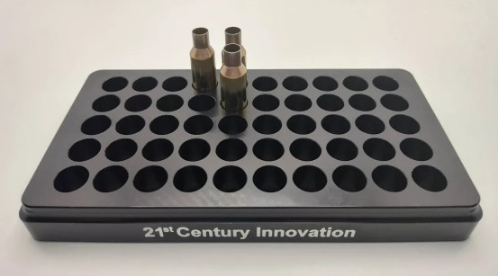 21st Century - Tool - Loading Block - Magnum Family - 50 Round - 6061 Aluminum Black