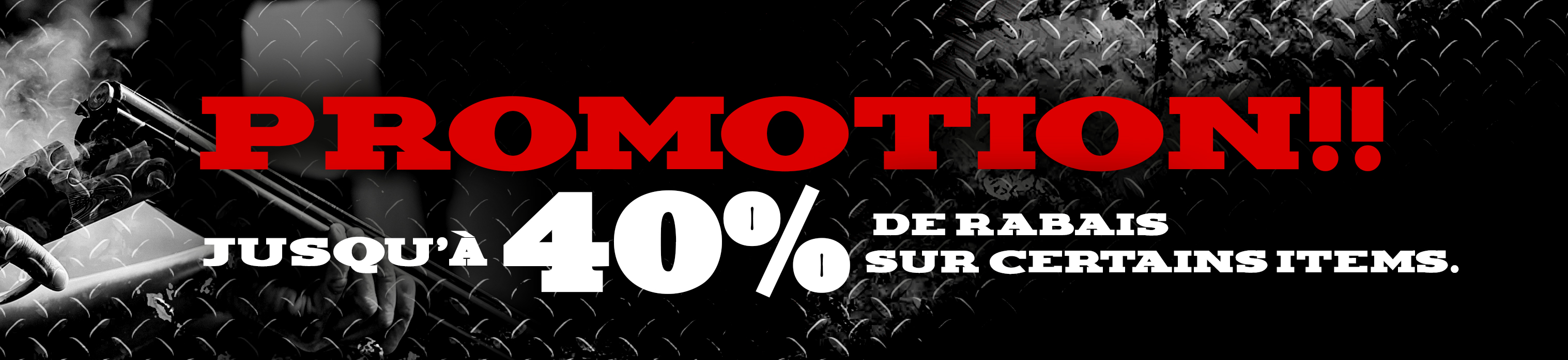 40% Off on select items