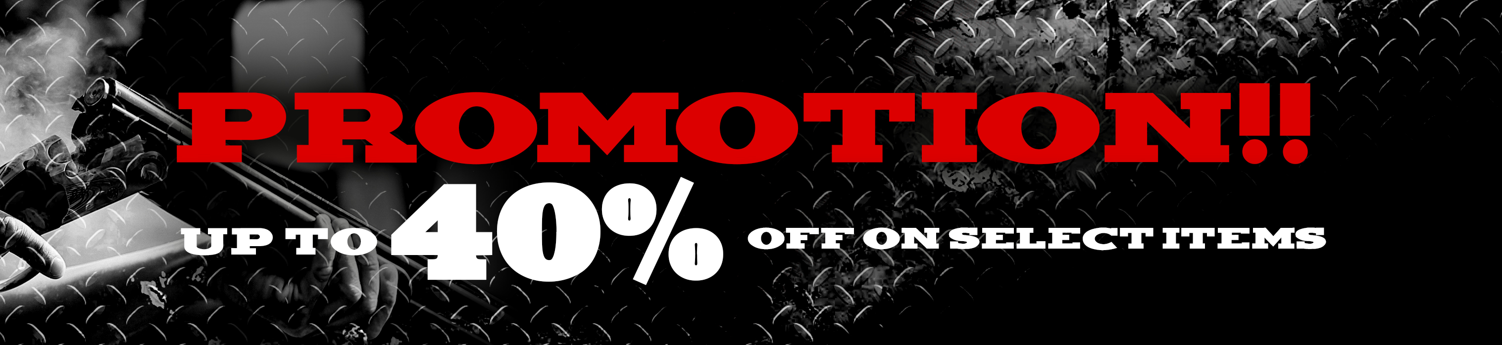 40% Off on select items
