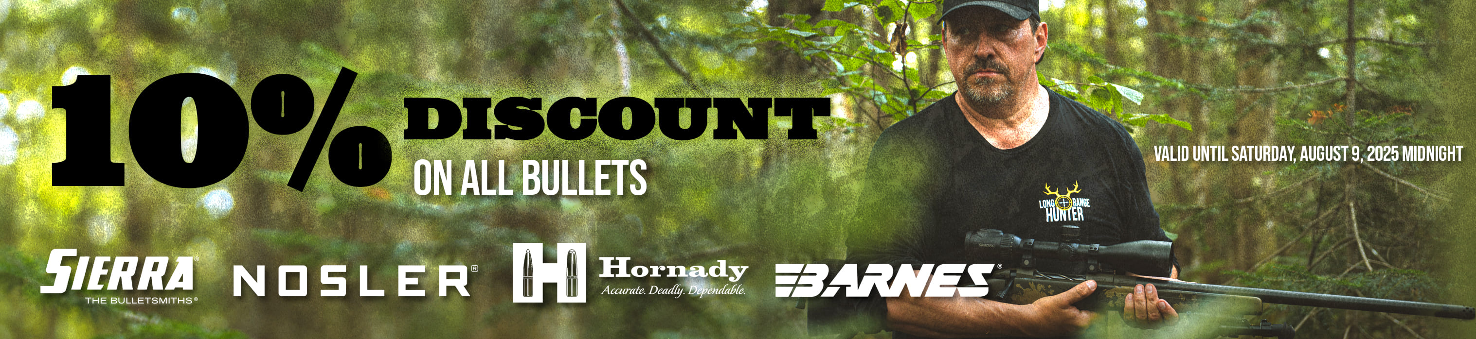 10% Off on select bullets